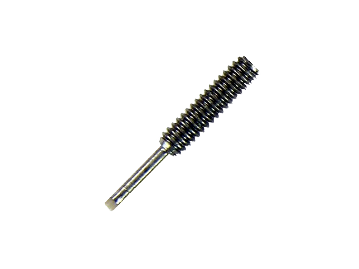 Feststellschraube lang Spitze isoliert Feststellschraube lang Spitze isoliert